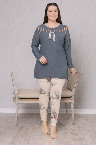 ست زنانه میس تیکو ترک سایز بزرگ